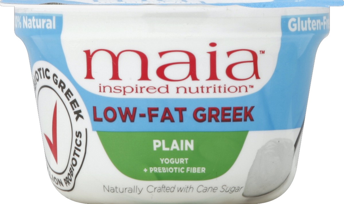 slide 4 of 4, MaiaOrganic Grass-Fed Plain Greek Yogurt 5.3 oz, 5.3 oz