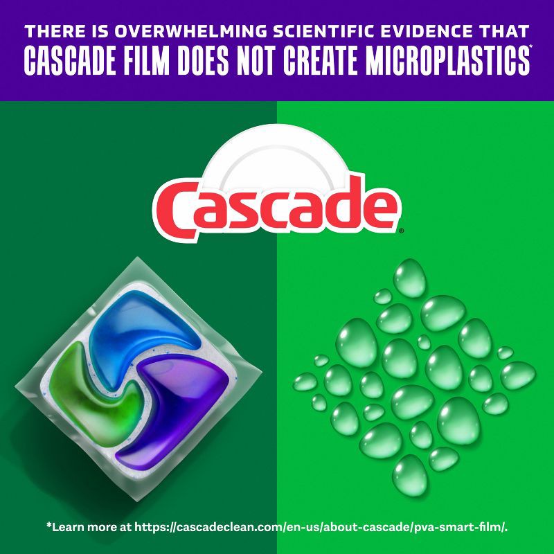 slide 9 of 12, Cascade Platinum Plus Pods Dishwasher Detergent - Fresh - 31ct, 31 ct