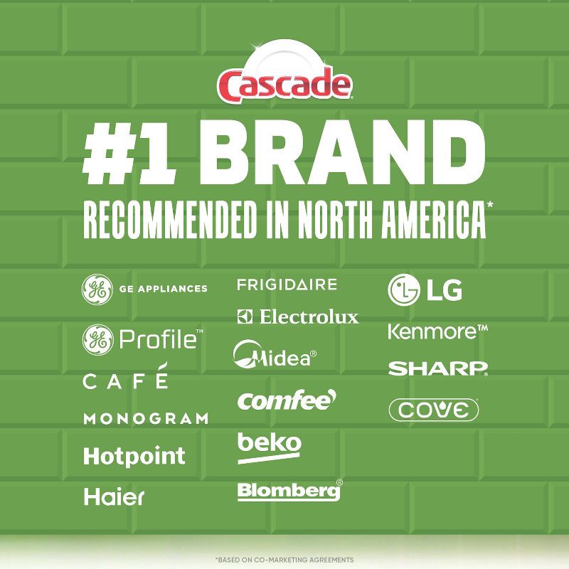 slide 8 of 10, Cascade Platinum Plus Pods Dishwasher Detergent - Lemon - 31ct, 31 ct