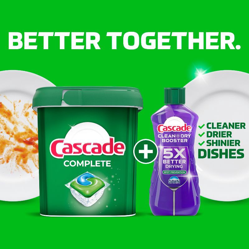 slide 5 of 12, Cascade Fresh Scent Complete Pods Dishwasher Detergents - 16ct, 16 ct