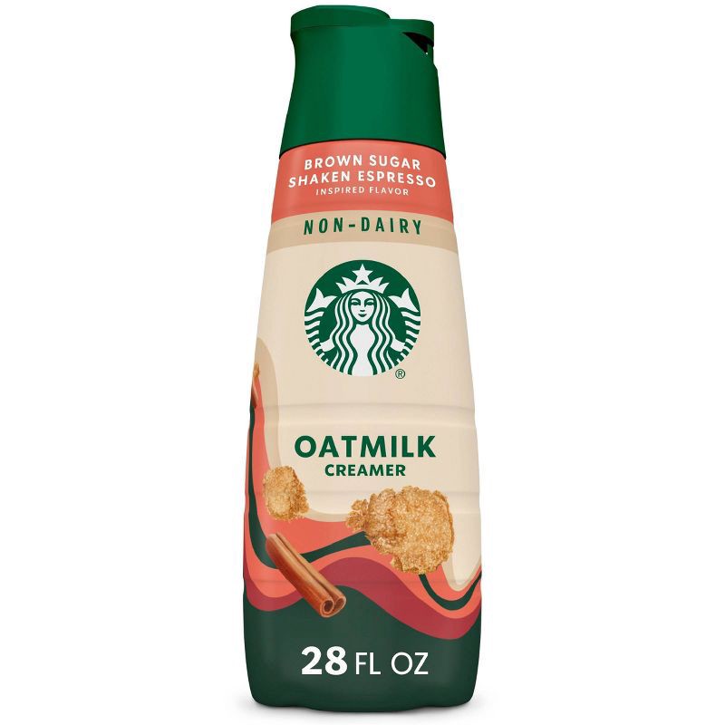 slide 1 of 9, Starbucks Creamer Oatmilk Brown Sugar Cinnamon Coffee Creamer - 28 fl oz, 28 fl oz
