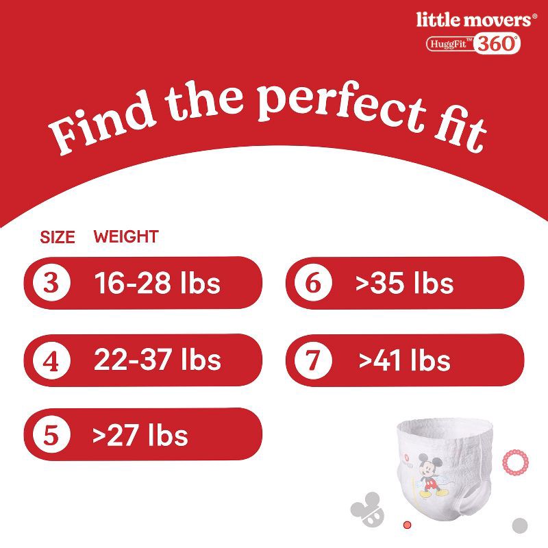 slide 13 of 13, Huggies Little Movers HuggFit 360 Pull On Diapers - Size 5 - 100ct, 5 ct; 100 ct