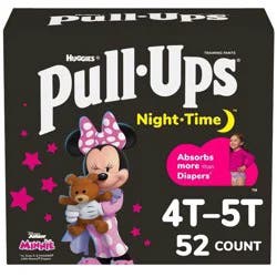 Pull-Ups Girls' Night-Time Potty Training Pants - 4T-5T - 52ct