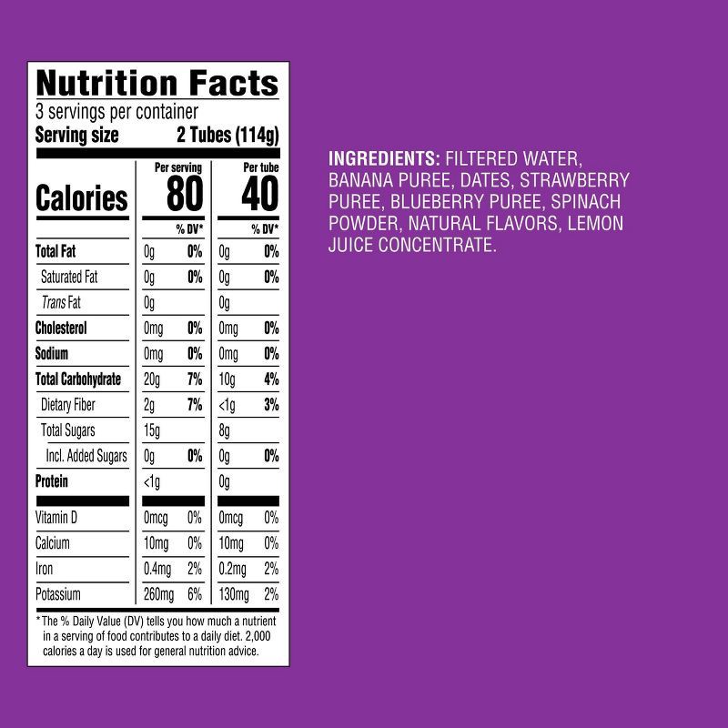 slide 4 of 4, Naturally Flavored Berry Blend Frozen Smoothie Tubes - 12oz/6ct - Good & Gather™, 6 ct; 12 oz