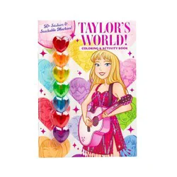 Silver Dolphin Taylor's World: Coloring & Activity Book - by Delaney Foerster (Paperback)