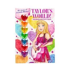 Silver Dolphin Taylor's World: Coloring & Activity Book - by Delaney Foerster (Paperback)