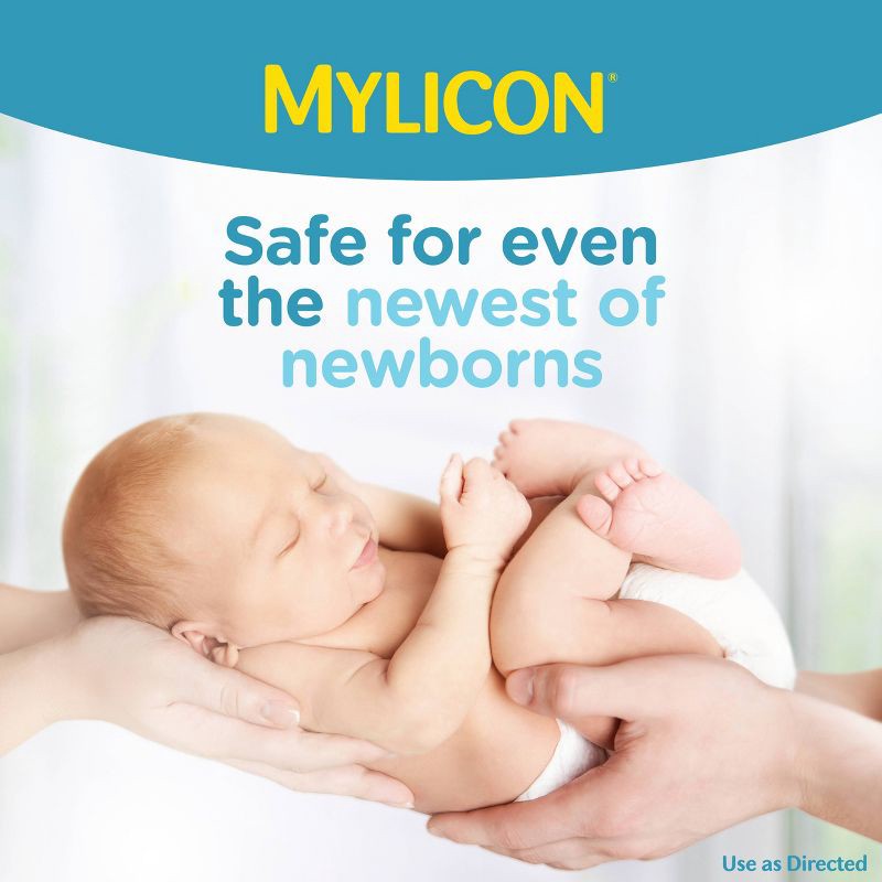 slide 6 of 9, Mylicon Infants Gas Relief Drops Dye Free - 0.5 fl oz, 0.5 fl oz