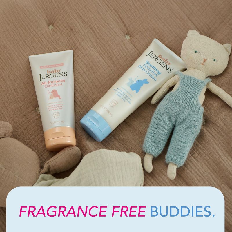 slide 7 of 9, Baby Jergens Soothing Sensitive Skin Cream - Fragrance Free - 8 fl oz, 8 fl oz