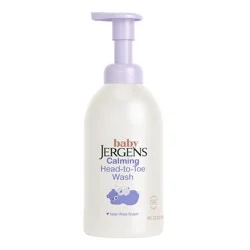 Baby Jergens Calming Head-to-Toe Tear-Free Foam Shampoo and Body Wash - 18 fl oz