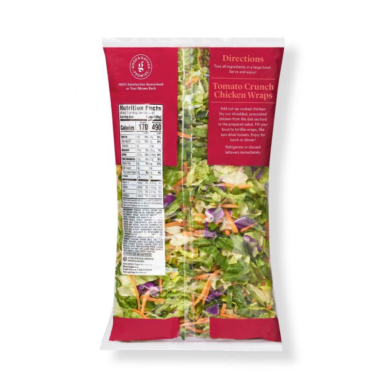 slide 2 of 3, Italian Tomato Crunch Chopped Salad Kit - 10oz - Good & Gather™, 10 oz