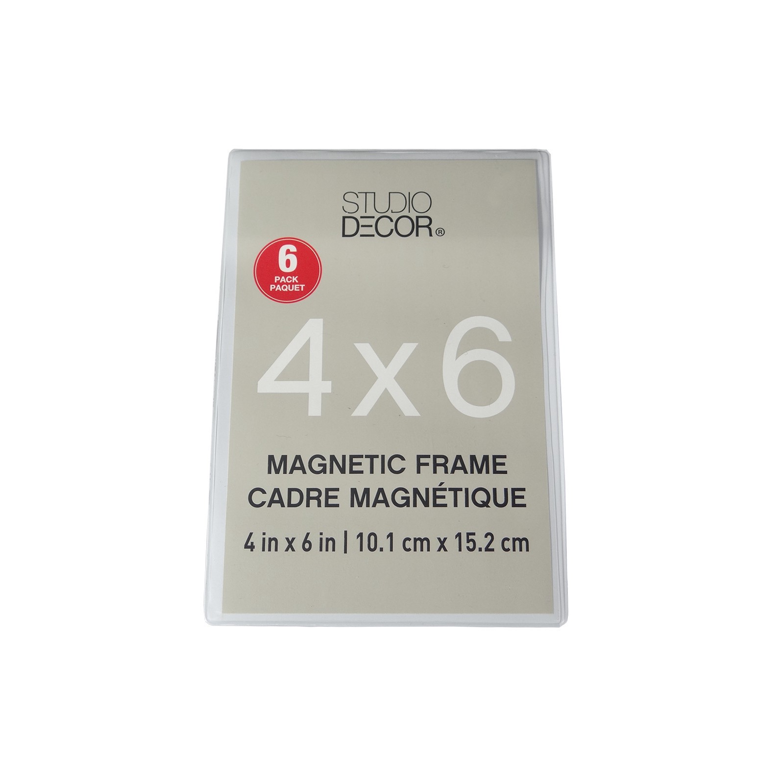 slide 3 of 4, Magnetic Photo Frames, 6ct. By Studio Decor, 6 ct