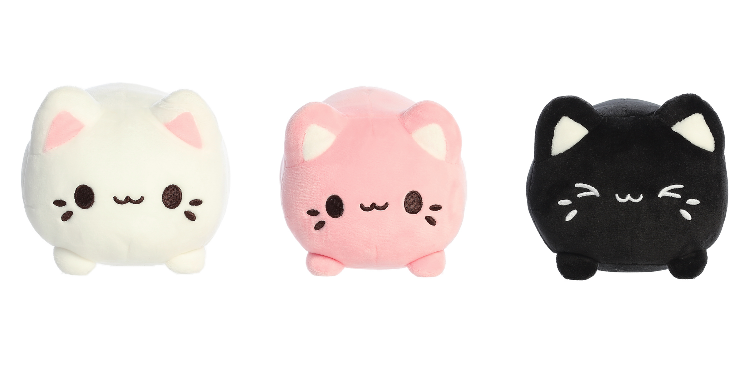 slide 1 of 4, Aurora Tasty Peach Cat Plush Assortment, 1 ct