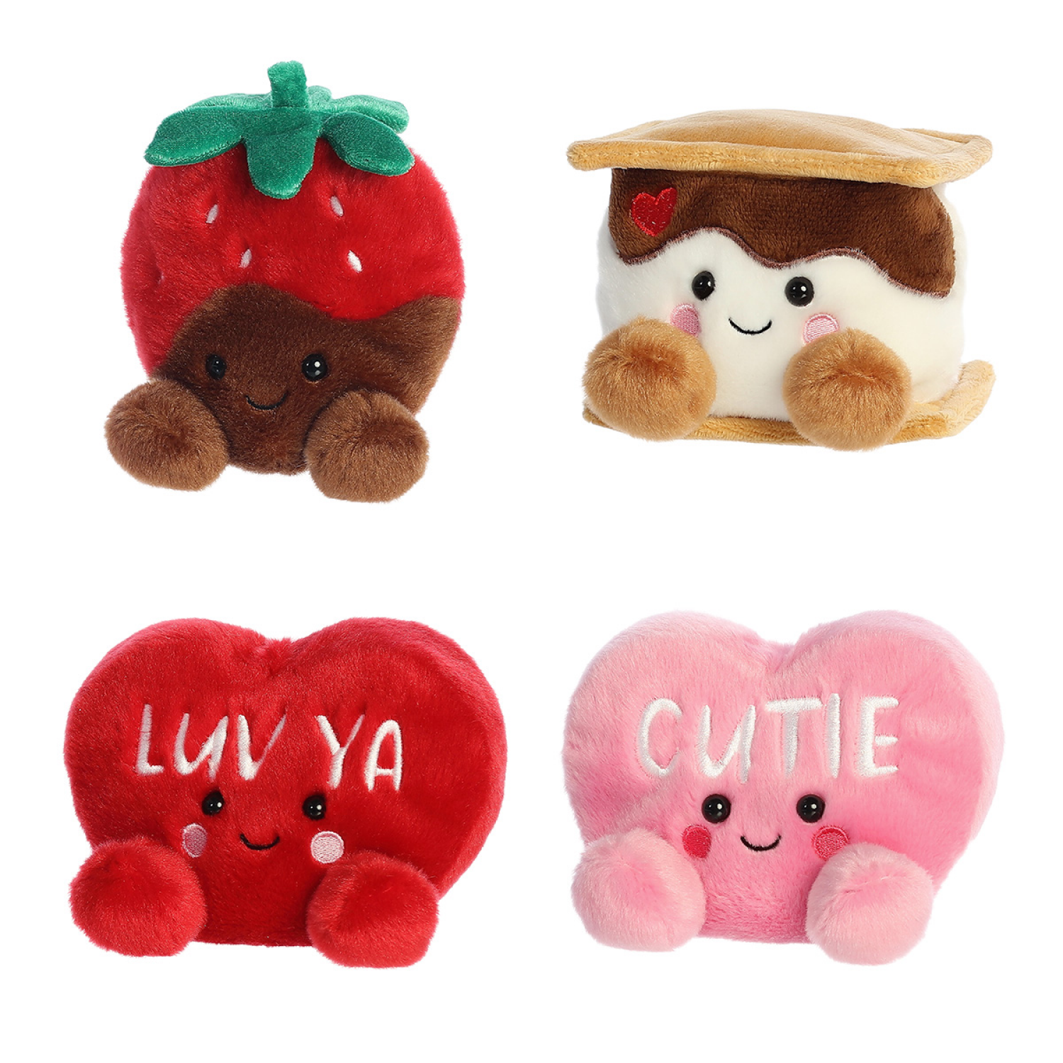 slide 3 of 4, Aurora Valentine Palm Pals Plush Assortment, 1 ct