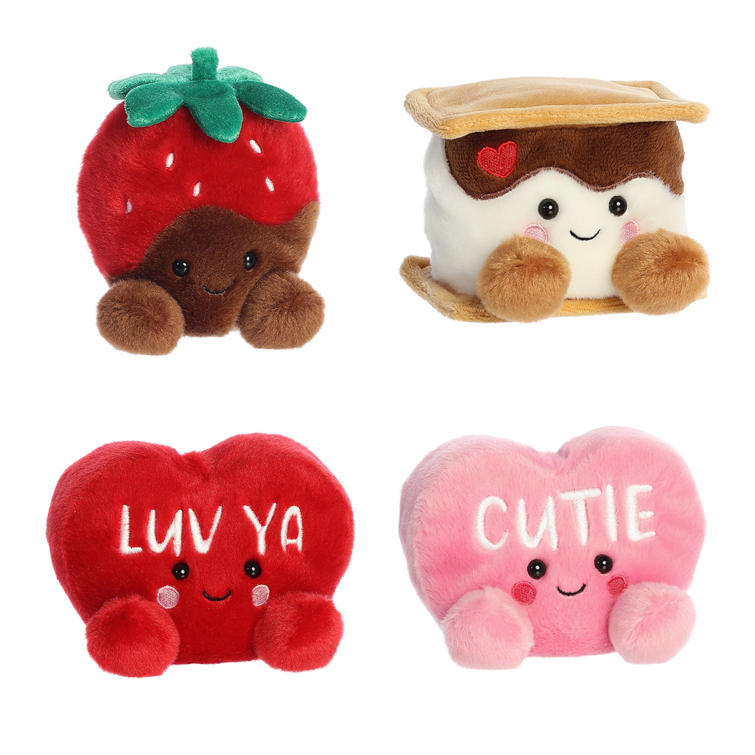 slide 1 of 4, Aurora Valentine Palm Pals Plush Assortment, 1 ct