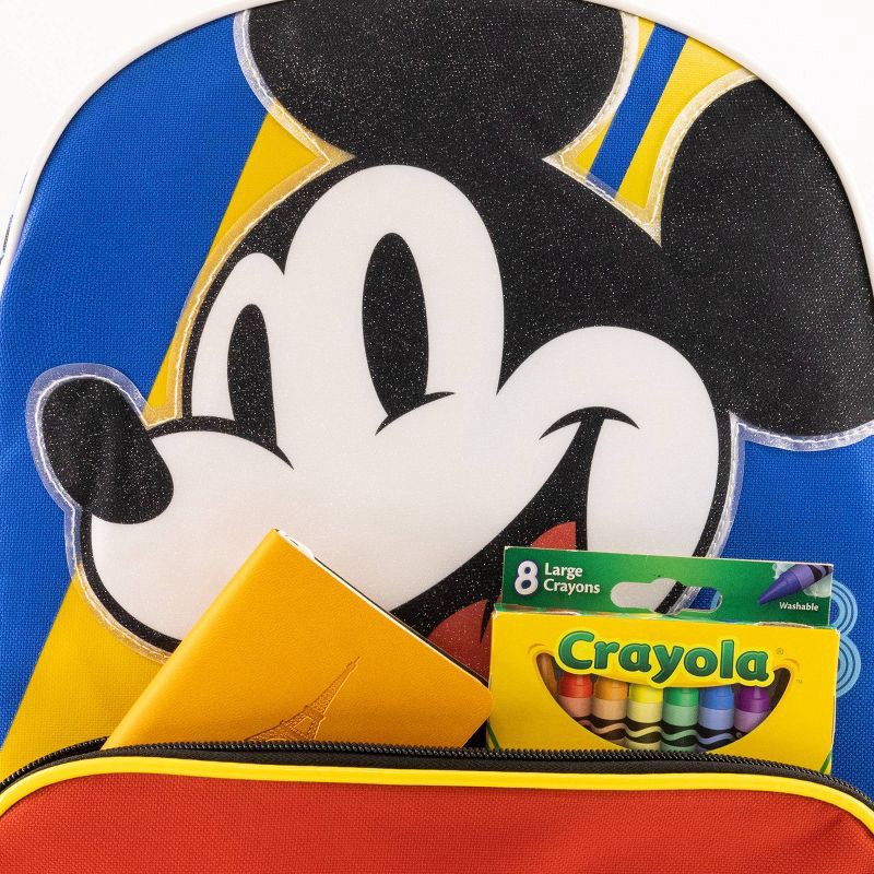 slide 6 of 7, Disney Kids' Mickey Mouse 14" Backpack - Blue, 1 ct