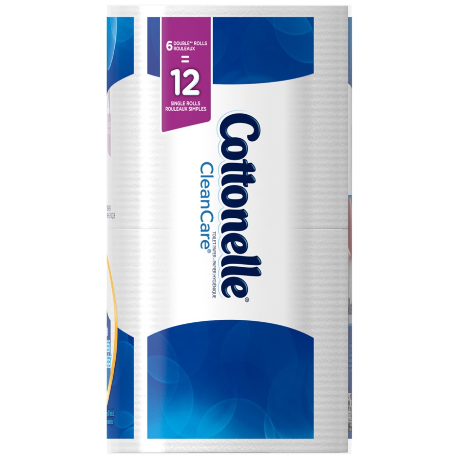 slide 2 of 3, Cottonelle CleanCare Bath Tissue, 6 ct