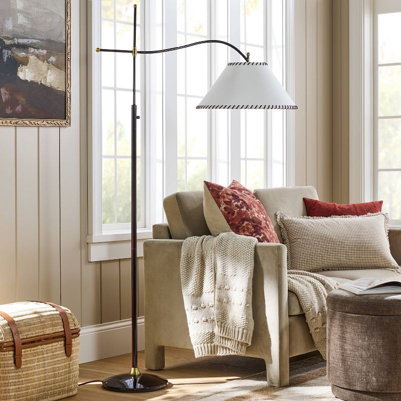 slide 3 of 5, Threshold designed w/Studio McGee Floor Lamp Maroon - Threshold™ designed with Studio McGee, 1 ct