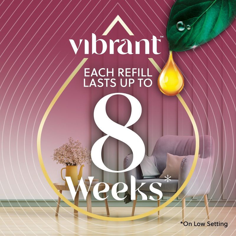 slide 3 of 6, Air Wick Vibrant Essential Mist - Cherry Blossom & Raspberry - 0.67 fl oz, 0.67 fl oz