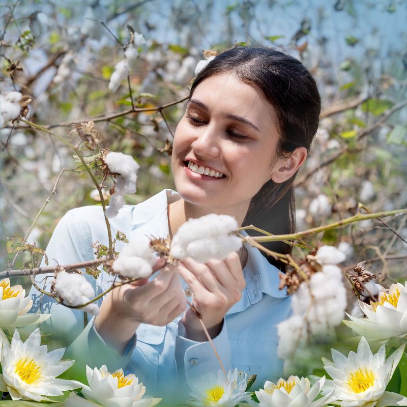 slide 2 of 6, Air Wick Vibrant Scented Oil Air Freshener Advanced Warmer and Refill Kit - Cotton & White Lotus - 0.67 fl oz/2ct, 2 ct; 0.67 fl oz