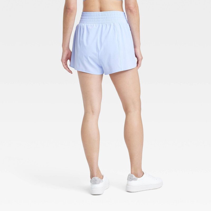 slide 2 of 5, Women's Active Light High-Rise Shorts 3" - All In Motion, 1 ct