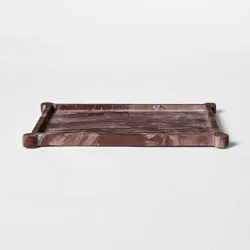 Threshold designed w/Studio McGee 12" Marble Tray Natural - Threshold™ designed with Studio McGee