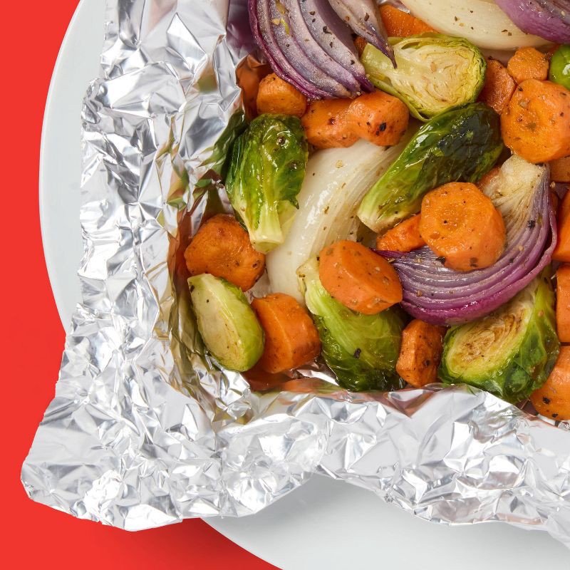 slide 2 of 3, Heavy Duty Aluminum Foil - 130 sq ft - up&up™, 130 sq ft