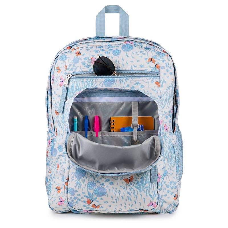 slide 5 of 8, JanSport Big Student 17" Backpack - Fluttering Fields: High School Bookbag, 1 ct