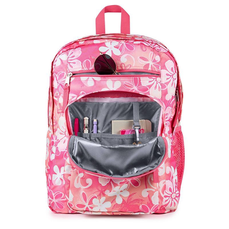 slide 5 of 8, JanSport Big Student Hibliscious 17" Backpack - Pink, 1 ct