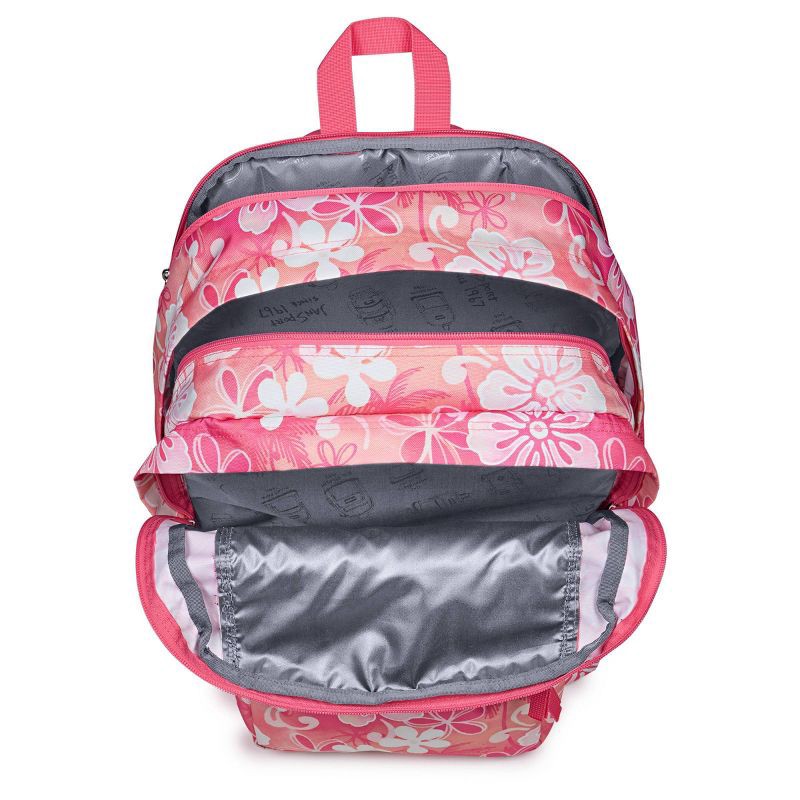 slide 6 of 8, JanSport Big Student Hibliscious 17" Backpack - Pink, 1 ct