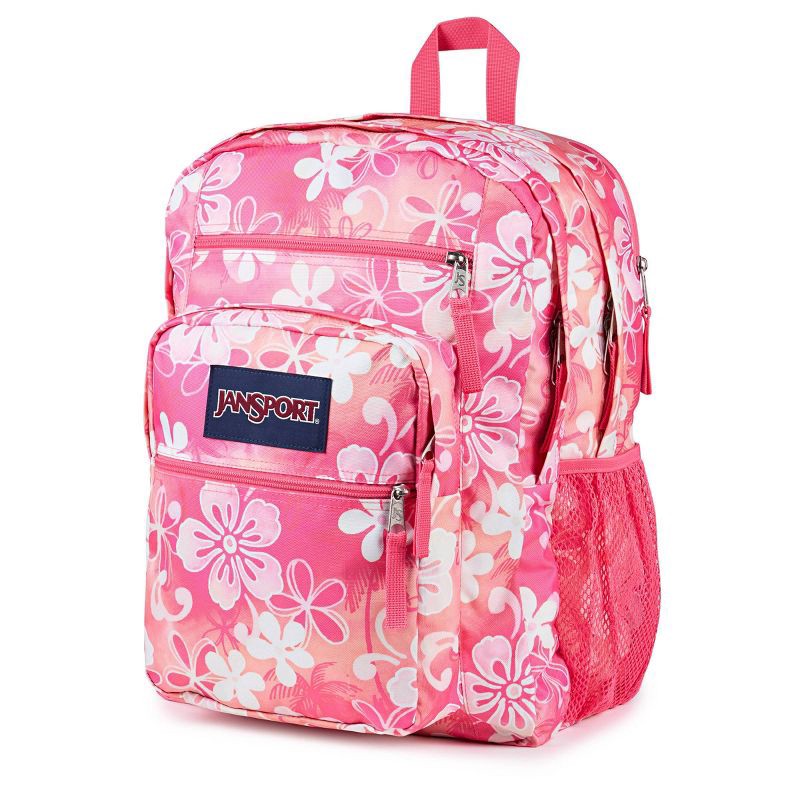 slide 8 of 8, JanSport Big Student Hibliscious 17" Backpack - Pink, 1 ct