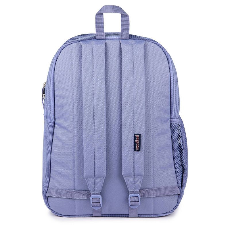 slide 2 of 5, JanSport Cross Town Plus Remix 17" Backpack - Purple, 1 ct