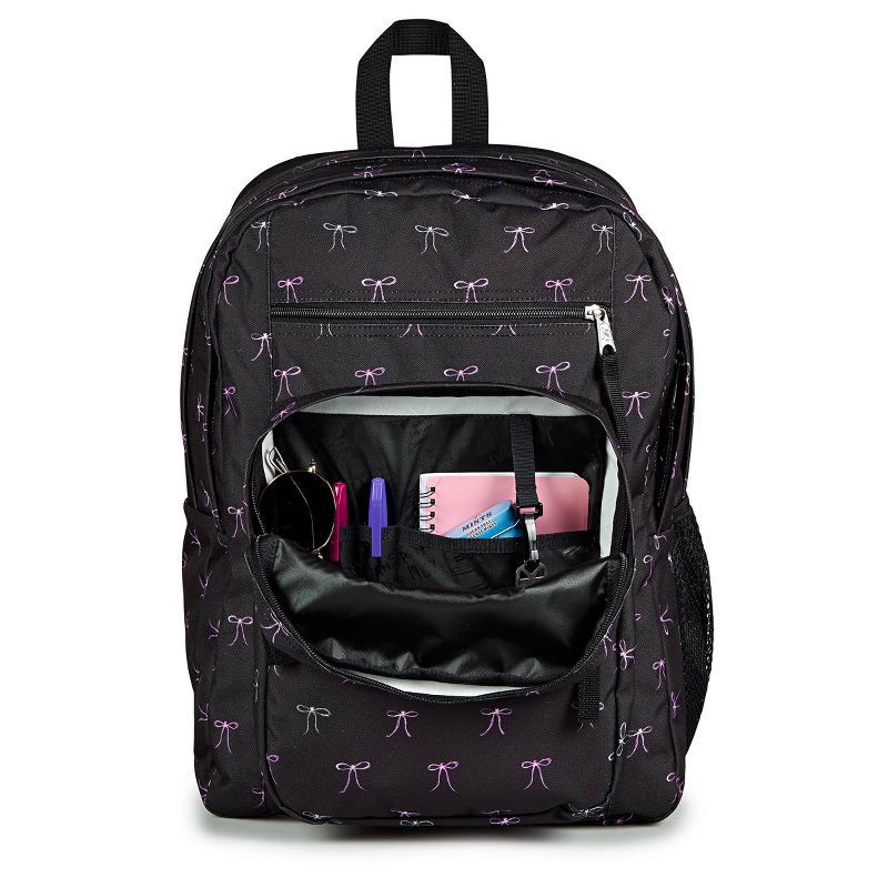 slide 5 of 8, JanSport Big Student Bad Bow 17" Backpack - Black Bows, 1 ct
