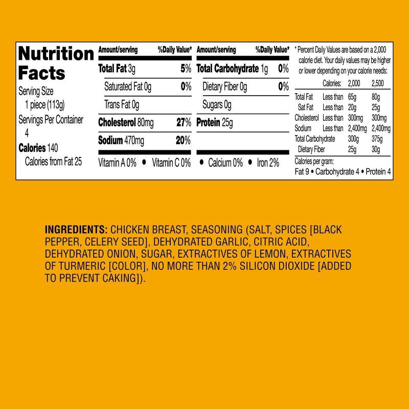 slide 4 of 4, Lemon Garlic Pepper Chicken Breast Cutlet - 16oz/4ct - Good & Gather™, 4 ct; 16 oz