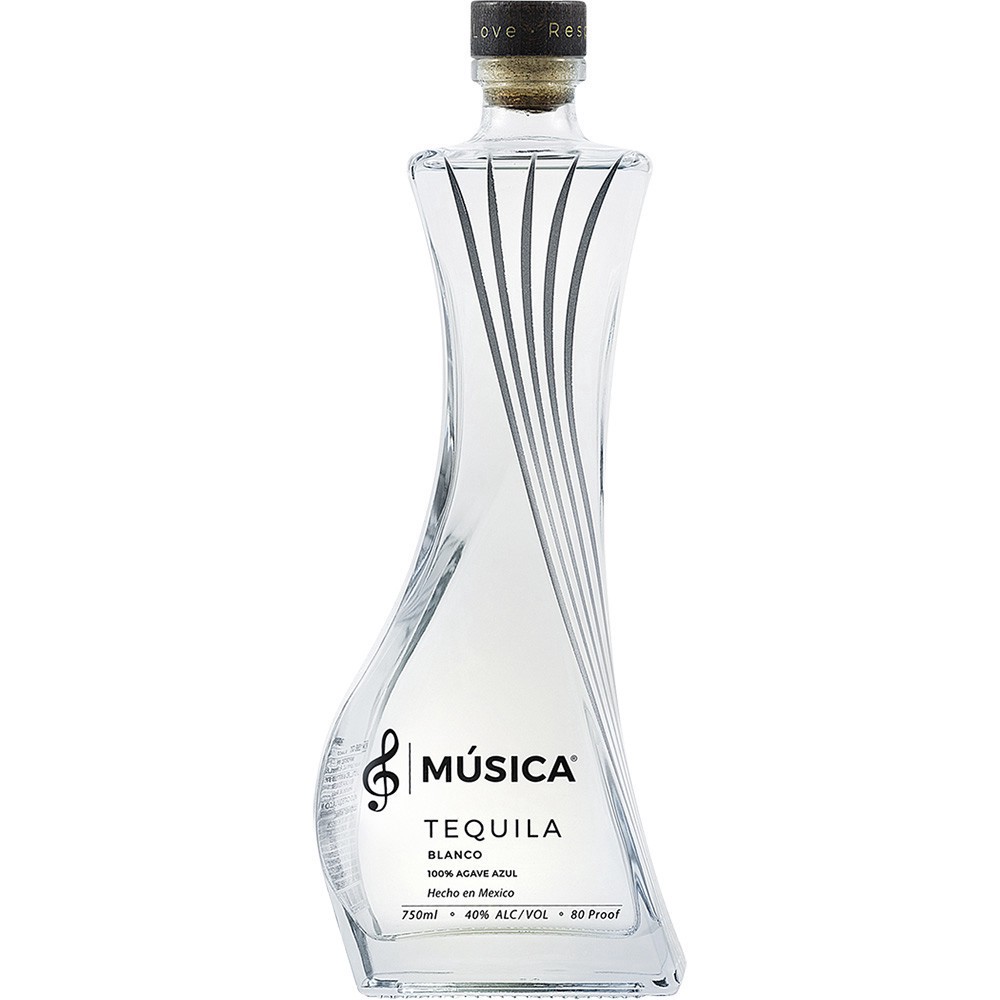 slide 1 of 1, Musica Blanco Tequila, 750 ml