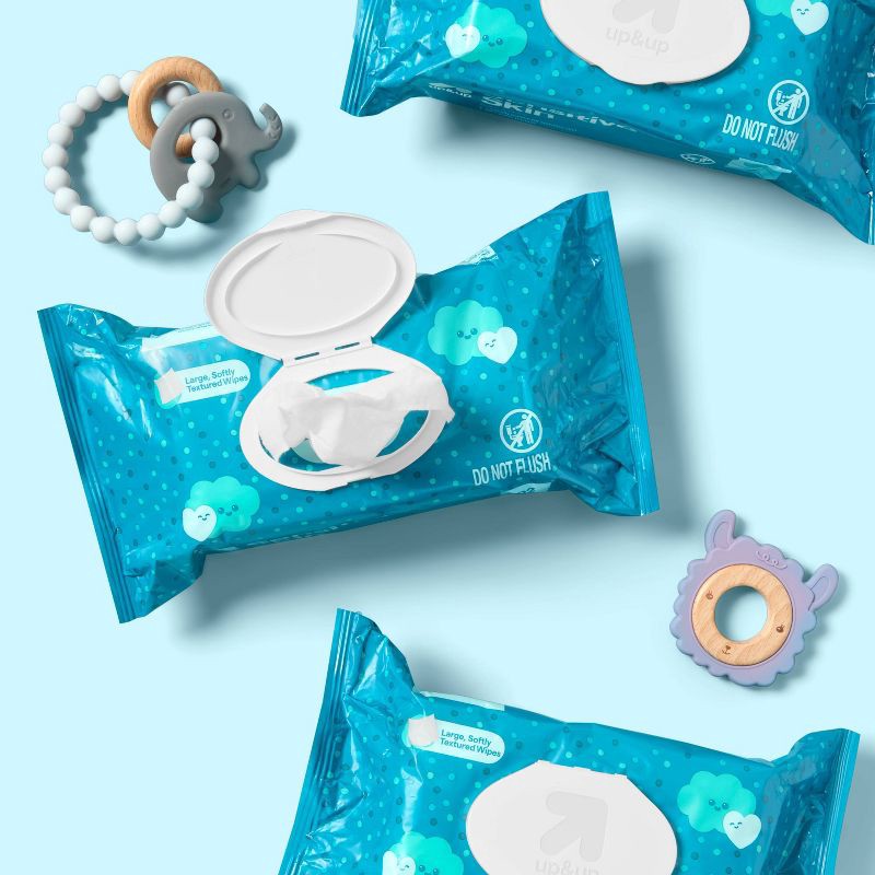 slide 2 of 7, Sensitive Baby Wipes - 12pk/1104ct - up&up™, 12 ct, 1104 ct
