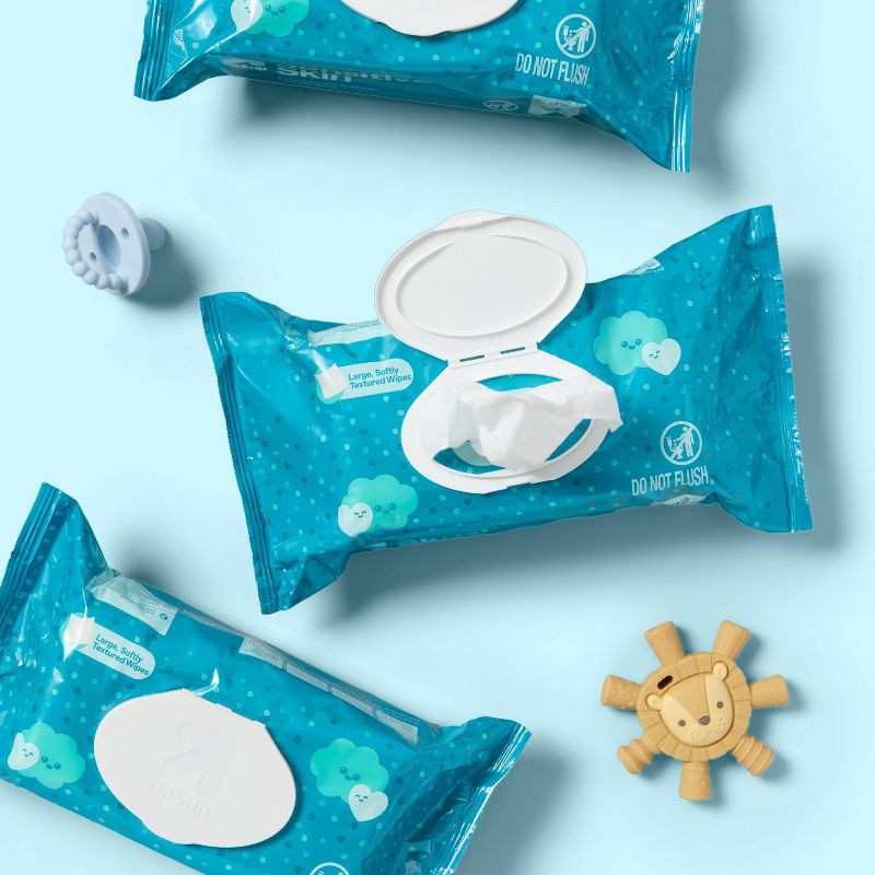 slide 2 of 7, Sensitive Baby Wipes - 8pk/736ct - up&up™, 8 ct, 736 ct