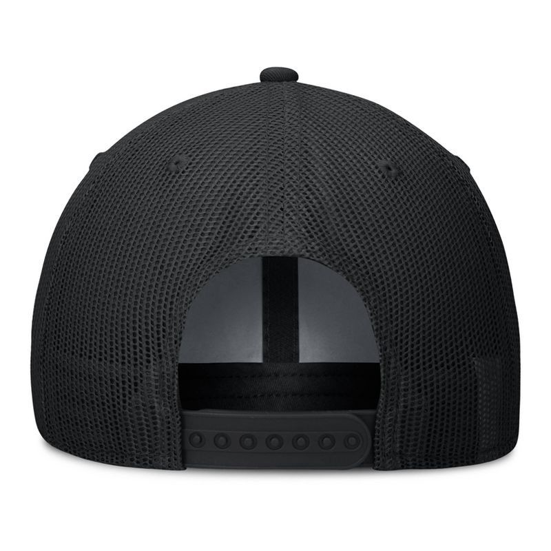 slide 4 of 4, MLS Sporting Kansas City Black Structured Mesh Back Hat: Cotton Adjustable Baseball Cap, 1 ct