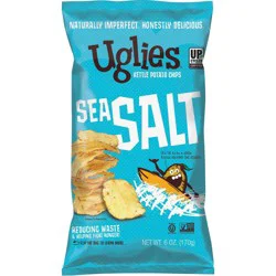 Uglies Sea Salt Kettle Cooked Potato Chips - 6oz