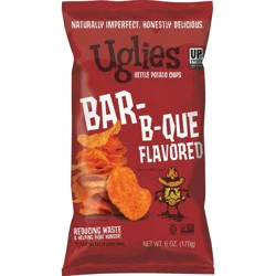 Uglies Bar-B-Que Kettle Cooked Potato Chips - 6oz