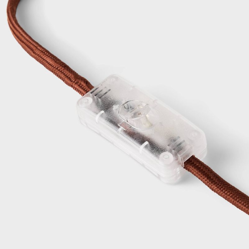 slide 4 of 4, Threshold designed w/Studio McGee Double Ceramic Table Lamp Maroon - Threshold™ designed with Studio McGee, 1 ct