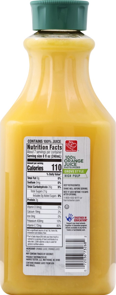 slide 11 of 13, Harris Teeter Grove Style Orange Jc, 1 ct