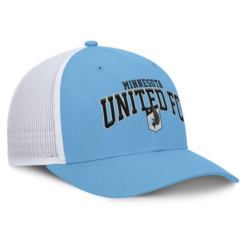 slide 3 of 4, MLS Minnesota United FC Structured Mesh Back Hat: Adjustable Cotton Baseball Cap, 1 ct