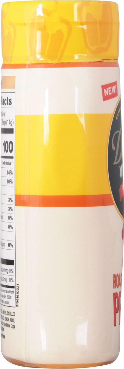 slide 7 of 9, Duke's Fire Roasted Red Pepper Mayonnaise 14 fl oz, 14 fl oz