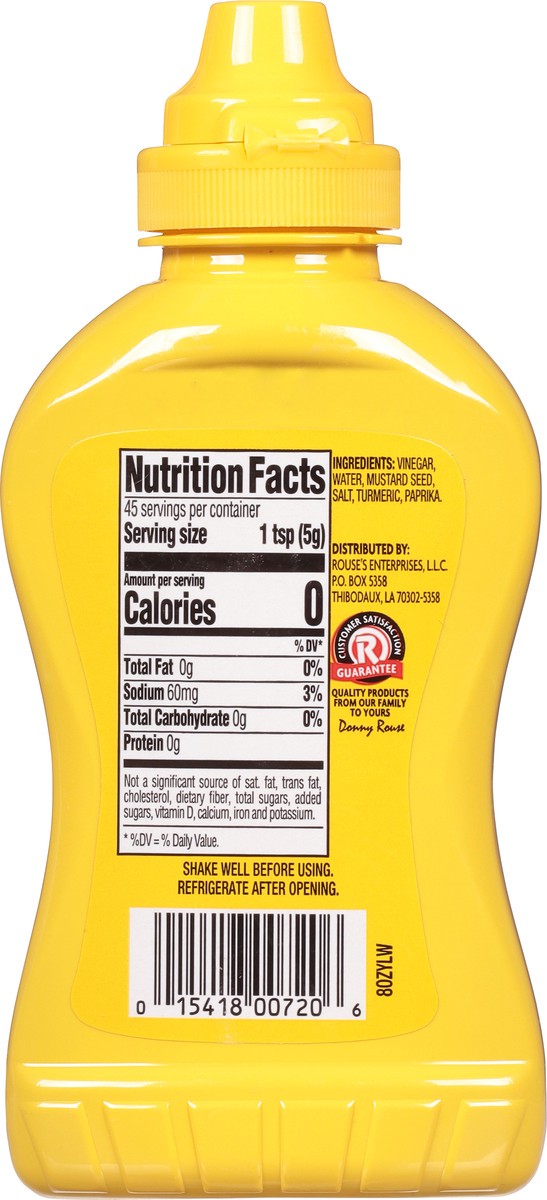 slide 4 of 11, Rouses Markets Yellow Mustard 8 oz, 8 oz