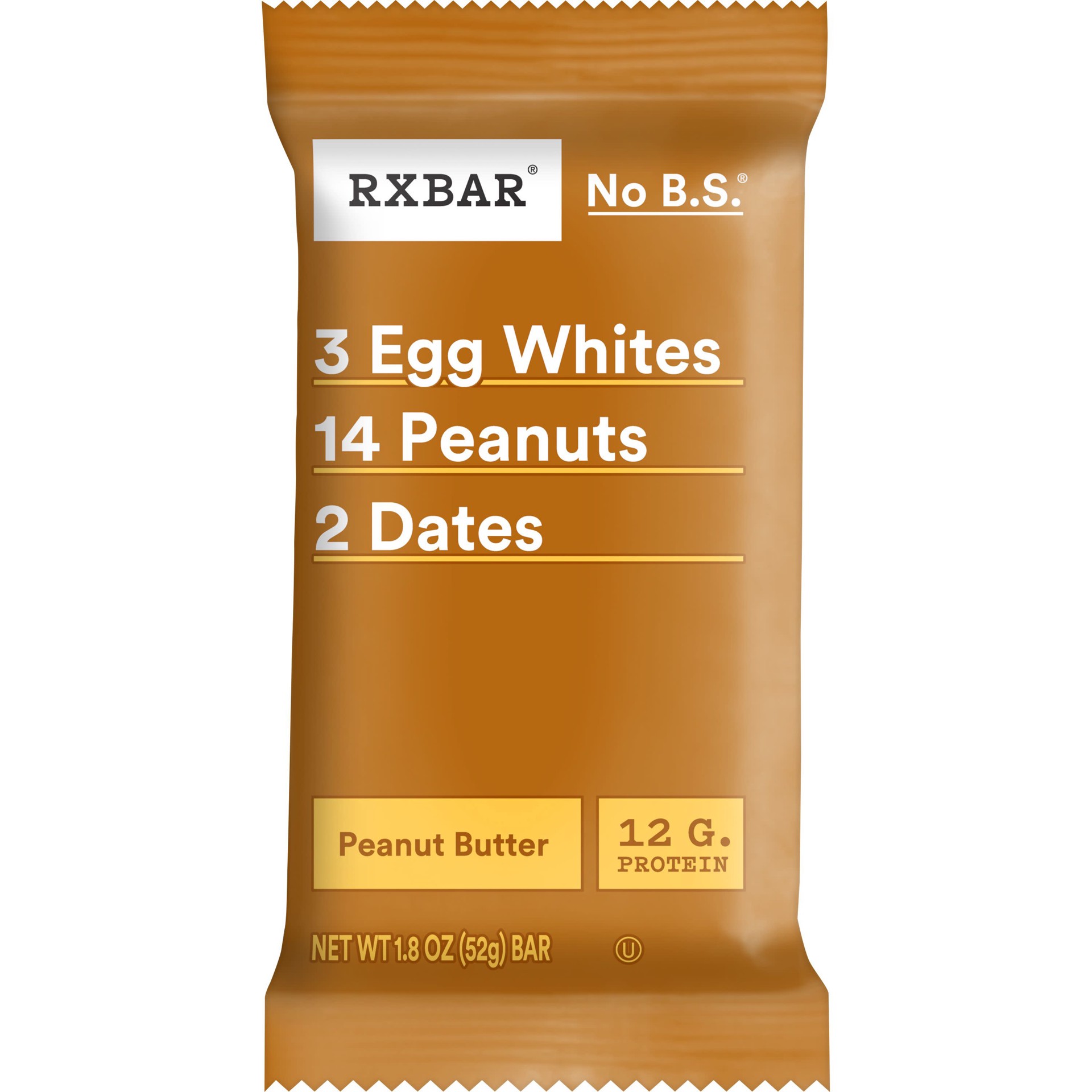 slide 1 of 13, RXBAR Protein Bars, Peanut Butter, 1.83 oz, 1.8 oz
