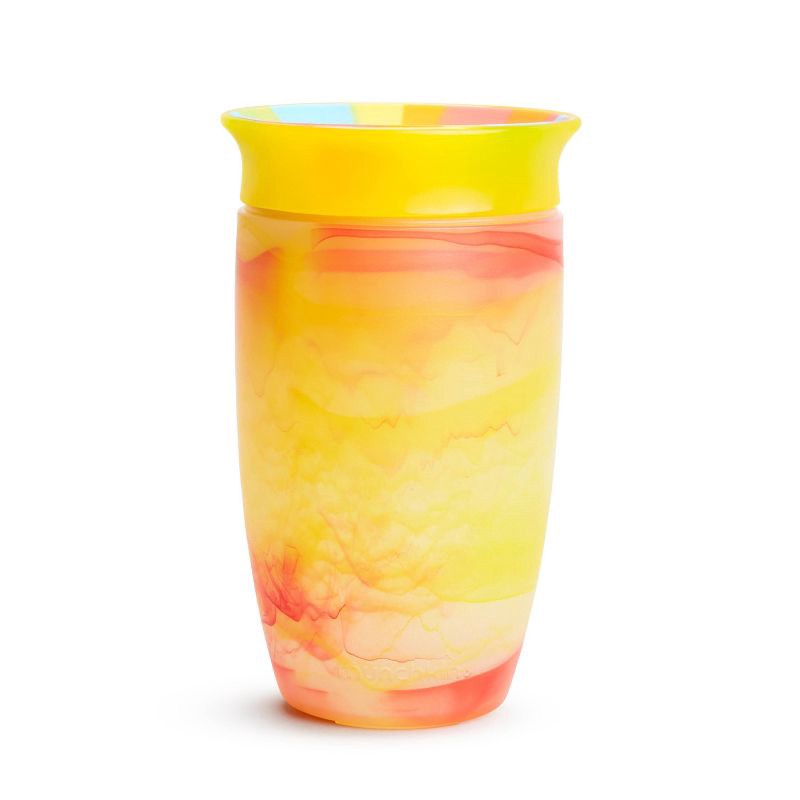 slide 1 of 3, Munchkin 10oz Miracle 360° Tropical Swirl Sippy Cup Radical Rainbow, 10 oz