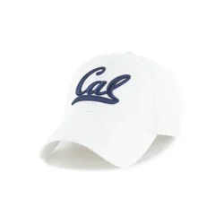 NCAA Cal Golden Bears Fabric Washed Relaxed Fit Baseball Hat: Cotton Adjustable Strap