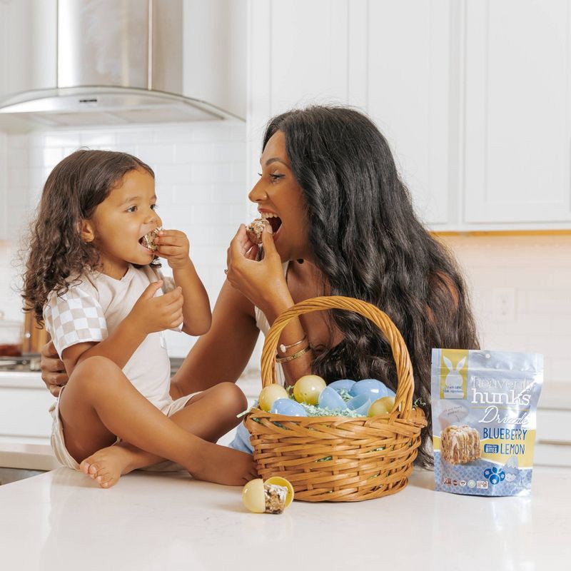 slide 6 of 6, Heavenly Hunks Easter Drizzle Blueberry Lemon Bites - 5oz, 5 oz