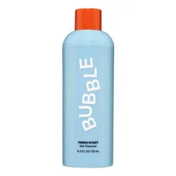 Bubble Skincare Fresh Start Gel Cleanser - 4.2 fl oz: Paraben-Free, Vegan, For Normal and Oily Skin