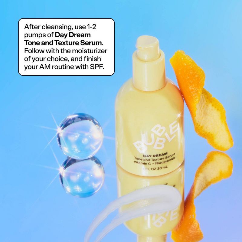 slide 6 of 6, Bubble Skincare Day Dream Vitamin C + Niacinamide Tone & Texture Serum - 1 fl oz, 1 fl oz